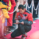Keiichi Tsuchiya meeting a young fan